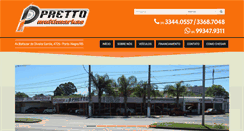 Desktop Screenshot of prettomultimarkas.com.br