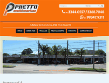 Tablet Screenshot of prettomultimarkas.com.br